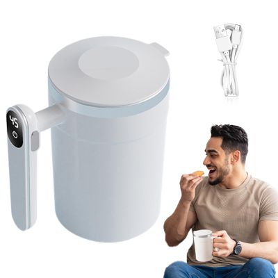 Ylnailky Electric Self-Stirring Mug, 400 ml