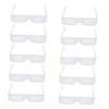 Halloween Theme Party 3D Paper Diffraction Glasses, 25 Count, White view 1
