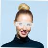 Halloween Theme Party 3D Paper Diffraction Glasses, 25 Count, White view 4