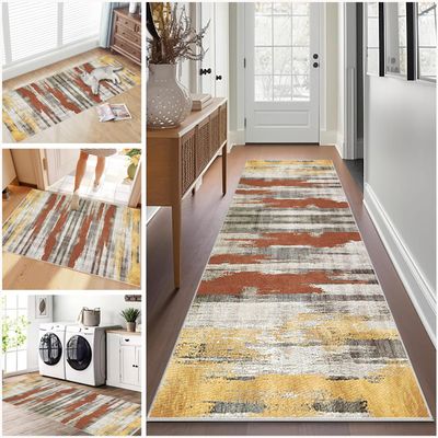 Non-Slip Washable Hallway Runner Rug, 50 x 280 cm