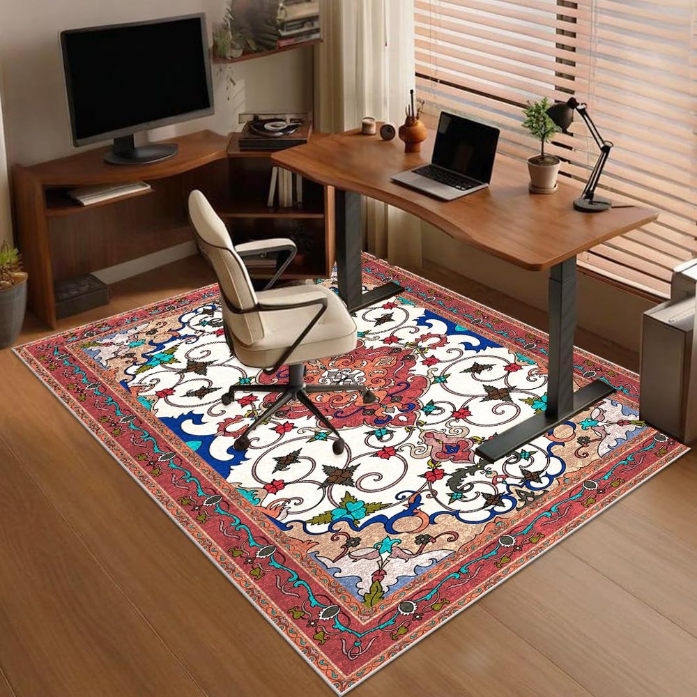 Office Chair Floor Protector Mat, Scratch-Resistant, 100 x 140 cm
