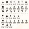 36-Piece 1-Inch Alphabet & Number Branding Iron Set view 2