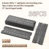 36-Piece 1-Inch Alphabet & Number Branding Iron Set view 4