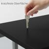 AUPROTEC Black Tabletop 25 mm, 90 x 70 cm, Chipboard with 2 mm ABS Edging view 3