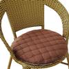Round Chair Cushion, 45 cm/18 in, 4 cm Thick, Non-Slip with Washable Cover view 1