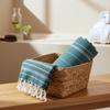 MyStilo XXL Sauna Hammam Towel - Soft 100 x 200 cm Quick-Drying Bath Towel, Premium Beach Towel, Petrol Blue view 2