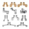 Shower Faucet Accessories: Extended, Thickened Elbow Fittings and Bent Pipe Connections view 1