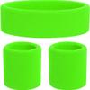 TK Gruppe Timo Klingler 3-in-1 Sweatband Set with Headband, Neon Green view 1