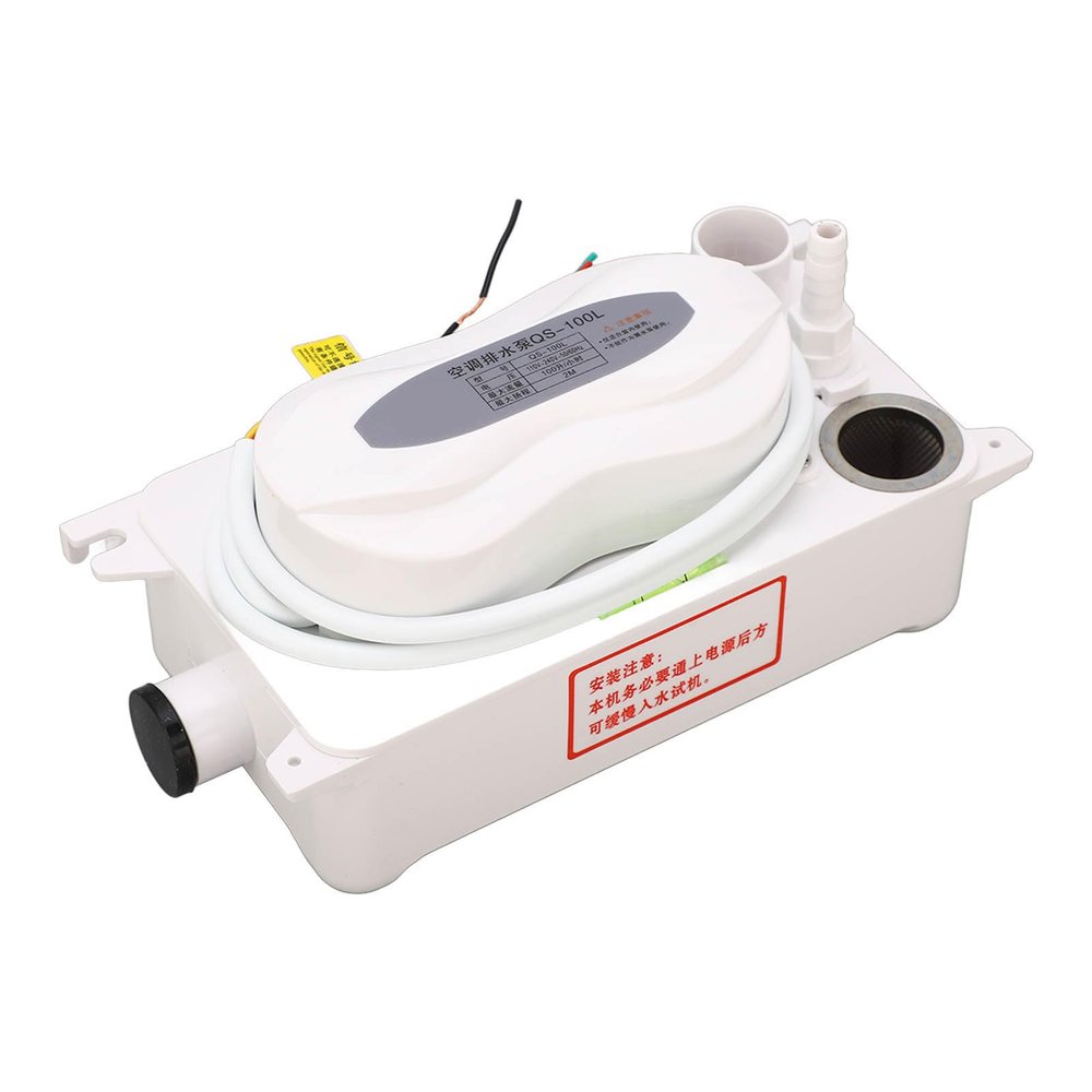 Xiuganpo Condensate Pump, HVAC Water Drain Pump, 2 m Safety Switch, AC 100–240 V