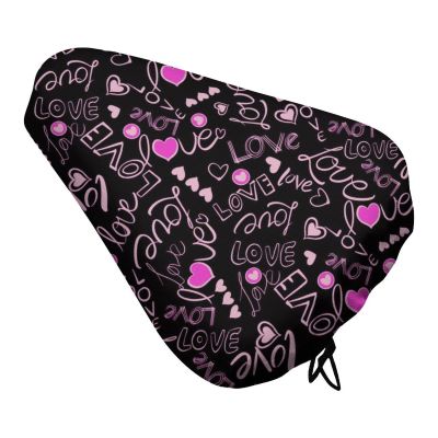 Treer Waterproof Bicycle Seat Cover, Black, 4-Pack