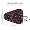 Treer Waterproof Bicycle Seat Cover, Black, 4-Pack view 2