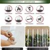 GQZJY Corrugated Polycarbonate FRP Sheet, 80% Light Transmission, UV Protection, 1.2 mm, 5-Pack, 0.9 x 1.5 m view 3