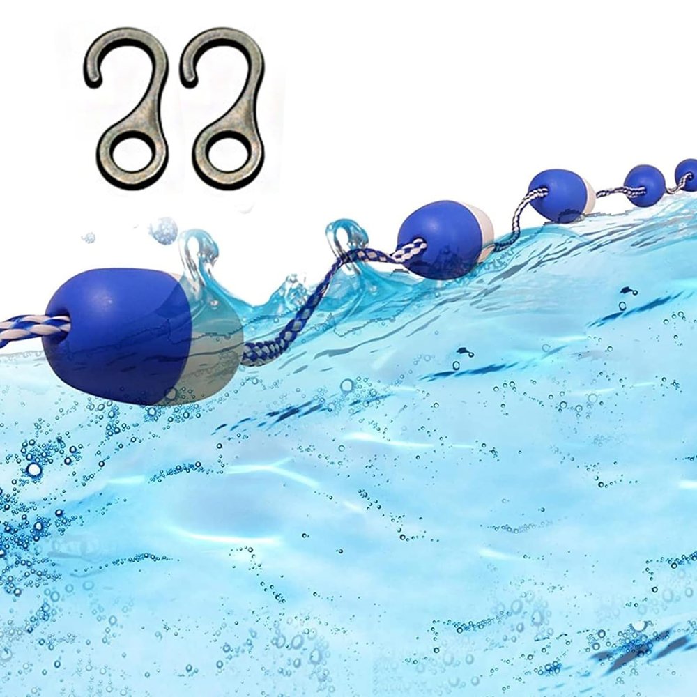 2 m Pool Safety Rope with Buoys