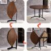 Ultra-Thin Extendable Round Solid Wood Dining Table view 3