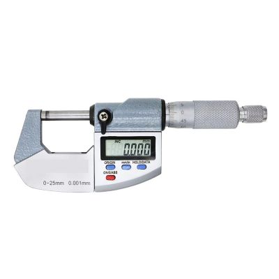 Digital Outside Micrometer, 0–25 mm, 0.001 mm Resolution (50–75 mm)