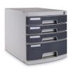Lockable Filing Cabinet with Drawers for Secure Document and Supply Storage view 1