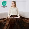 BEDELITE Plush Throw Blanket for Sofa, Dark Brown, 125 x 150 cm view 2