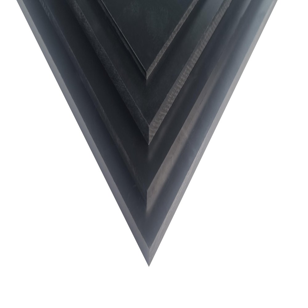 diconfa Black POM-C Plastic Sheet, 2–30 mm Thick, 400 × 1600 × 25 mm