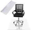 Transparent Hard Floor Chair Mat, 1 mm, 110 x 240 cm view 1