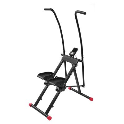 Loobiiny Stair Stepper and Vertical Climber, Full-Body Trainer, 3 Pedal Angles, Up to 100 kg, Black