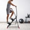 Loobiiny Stair Stepper and Vertical Climber, Full-Body Trainer, 3 Pedal Angles, Up to 100 kg, Black view 2