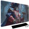 MTG Playmat with Waterproof Storage Bag, Black, 60 x 35 cm, Stitched Edges (No Zone, 3) view 1