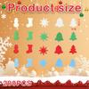 200 Pcs Christmas Felt Confetti view 2