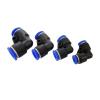 PV4–PV16 L-Type Brass Quick-Connect Fittings, 10-Pack (PV16) view 1
