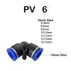 PV4–PV16 L-Type Brass Quick-Connect Fittings, 10-Pack (PV16) view 2