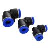 PV4–PV16 L-Type Brass Quick-Connect Fittings, 10-Pack (PV16) view 4
