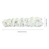 ROGONPDK 1-Piece 1 m Artificial Rose Flower Garland for Wedding Arches, Stage and Wall Backdrops, 100 × 25 cm Silk Flower Garland view 2