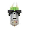 ANKROYU 12 V DC Micro Peristaltic Pump, High-Precision Clip-On Dosing Pump, Green view 4