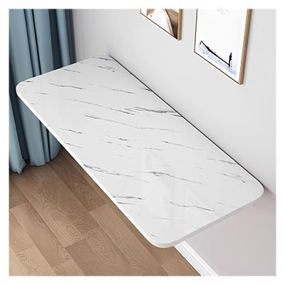 Wall-Mounted Folding Computer Table, Space-Saving