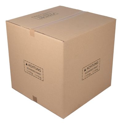 BB-Verpackungen 60-Pack FBA Folding Cartons 600 x 600 x 600 mm with Heavy Mark