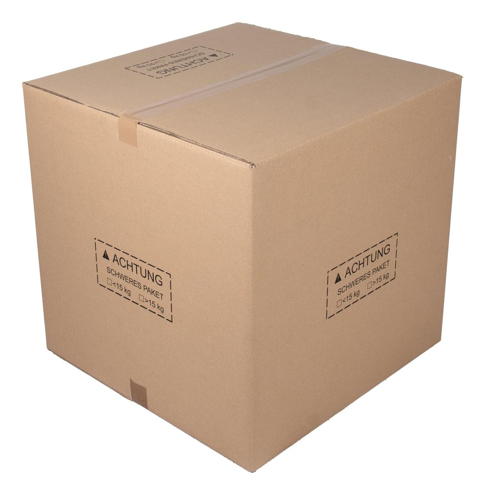BB-Verpackungen 60-Pack FBA Folding Cartons 600 x 600 x 600 mm with Heavy Mark