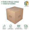 BB-Verpackungen 60-Pack FBA Folding Cartons 600 x 600 x 600 mm with Heavy Mark view 2