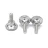 High-Head Wing-Style Knurled Screws, 6-Piece Set, 304 Stainless Steel (M2 x 10 mm) view 4