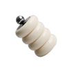Pissente Cotton Swab Holder with Lid, 4-Layer Milk Glass Design view 4