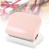 Fabater Mini 5-Hole Paper Puncher - Durable Handheld Punch for Scrapbooking and Crafts (PINK) view 2