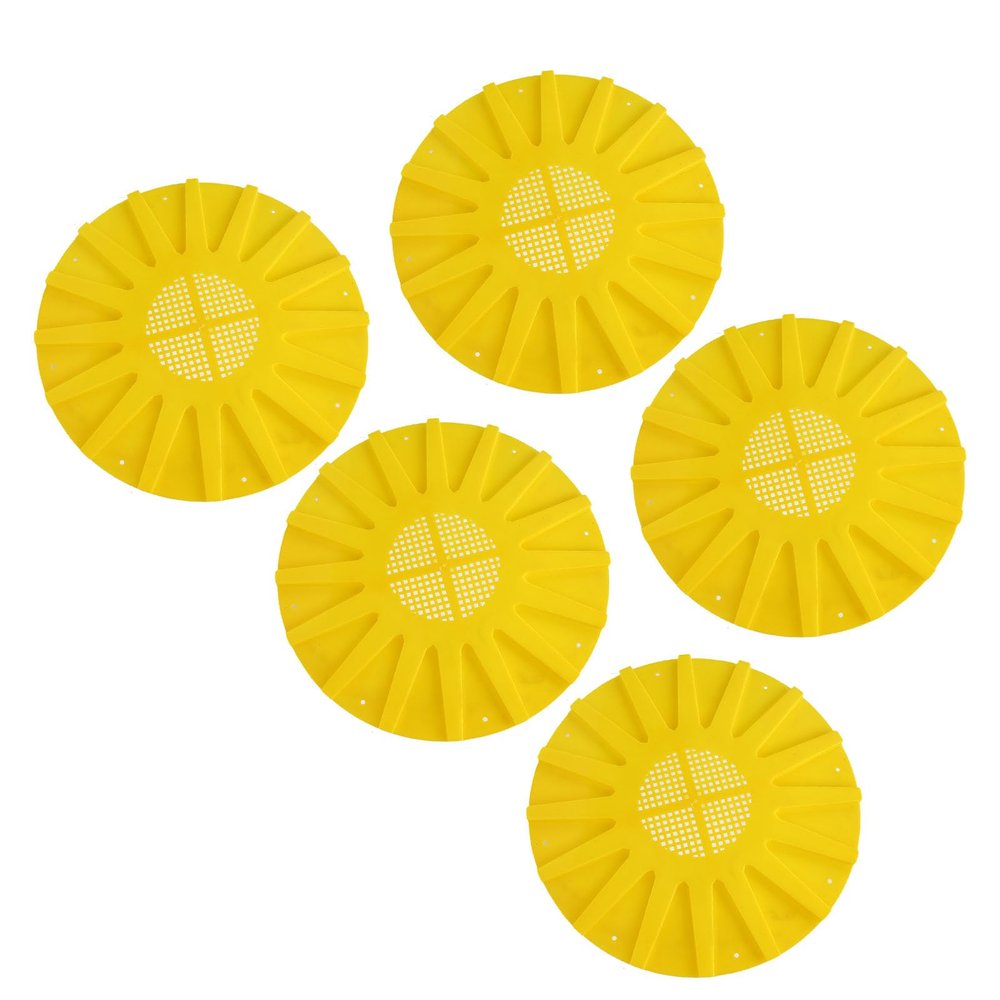 HEEPDD Plastic Beehive Escape Discs, 5-Piece Set