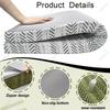 uyeoco 5 cm Thick Outdoor Bench Cushion, Gray, 70 x 35 x 5 cm view 3