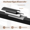 Jaxguom Square Tube Handrail, 150 cm, Modern Black Iron Stair Railing with Powder Coating, Complete Set with Screws view 4