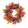 50 cm Artificial Fall Wreath with Fall Leaves and Berries view 1