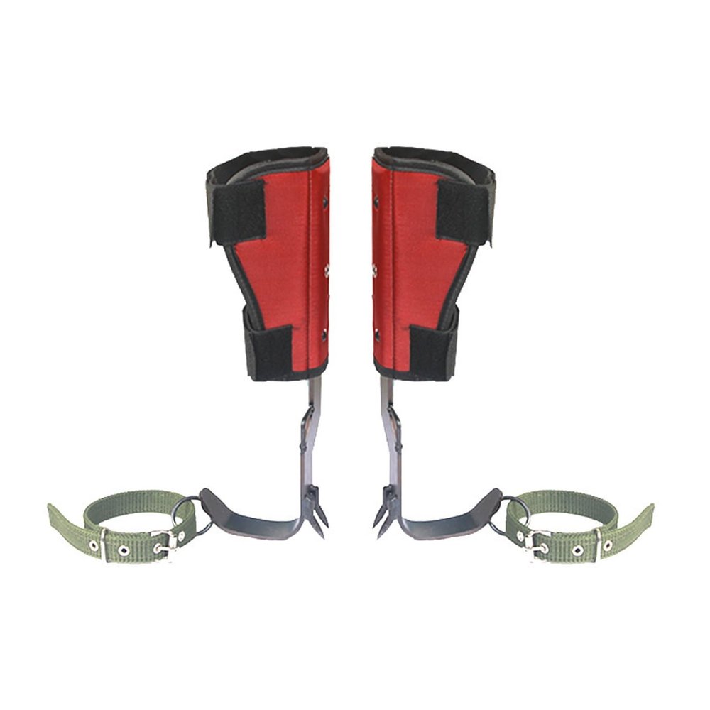 WAFOHSR Adjustable Tree-Climbing Tool, Tree-Climbing Foot Gear with Zipper and Iron Shoe Buckle