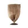 Winter Frost Protection Plant Cover with Zipper and Drawstring, Jute, 60 x 80 cm view 1