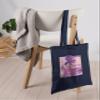 Shirtracer Cotton Tote Bag – Anime – Sing. Dance. Hunt. – K-Pop Merch – One Size – Navy Blue view 3