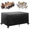 HNKDKJ Waterproof Patio Furniture Cover 350 x 200 x 80 cm, 420D Oxford Fabric view 1