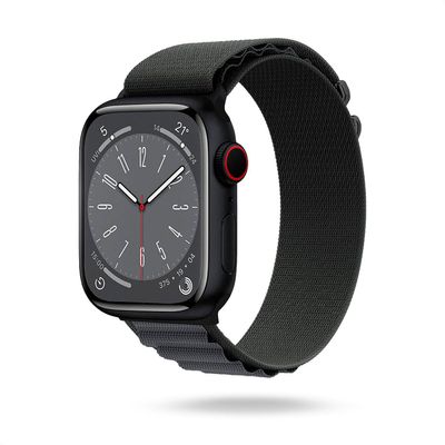 ONEFLOW Active Loop Nylon Replacement Band for Apple Watch 11 (46mm), Gray