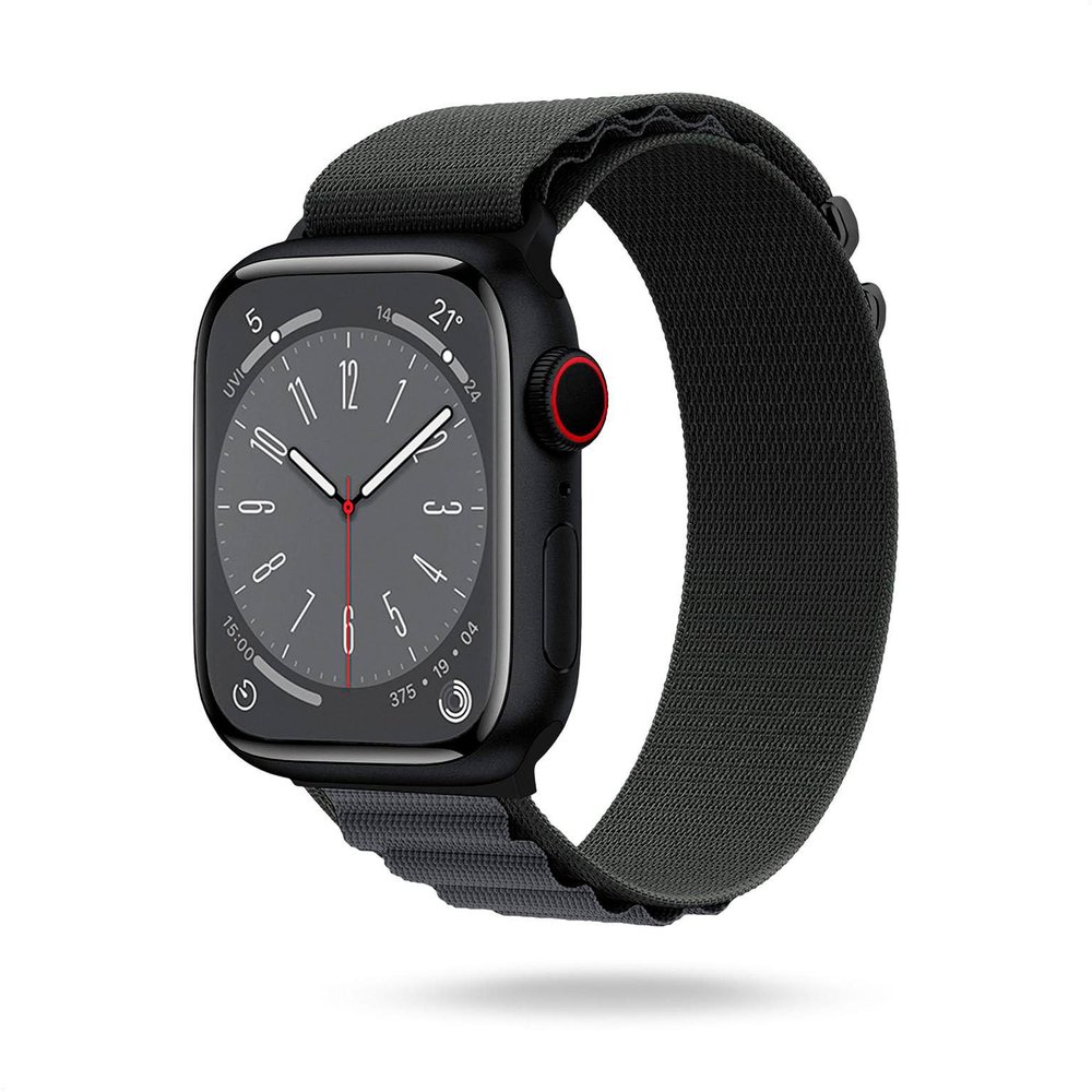 ONEFLOW Active Loop Nylon Replacement Band for Apple Watch 11 (46mm), Gray