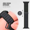 ONEFLOW Active Loop Nylon Replacement Band for Apple Watch 11 (46mm), Gray view 4